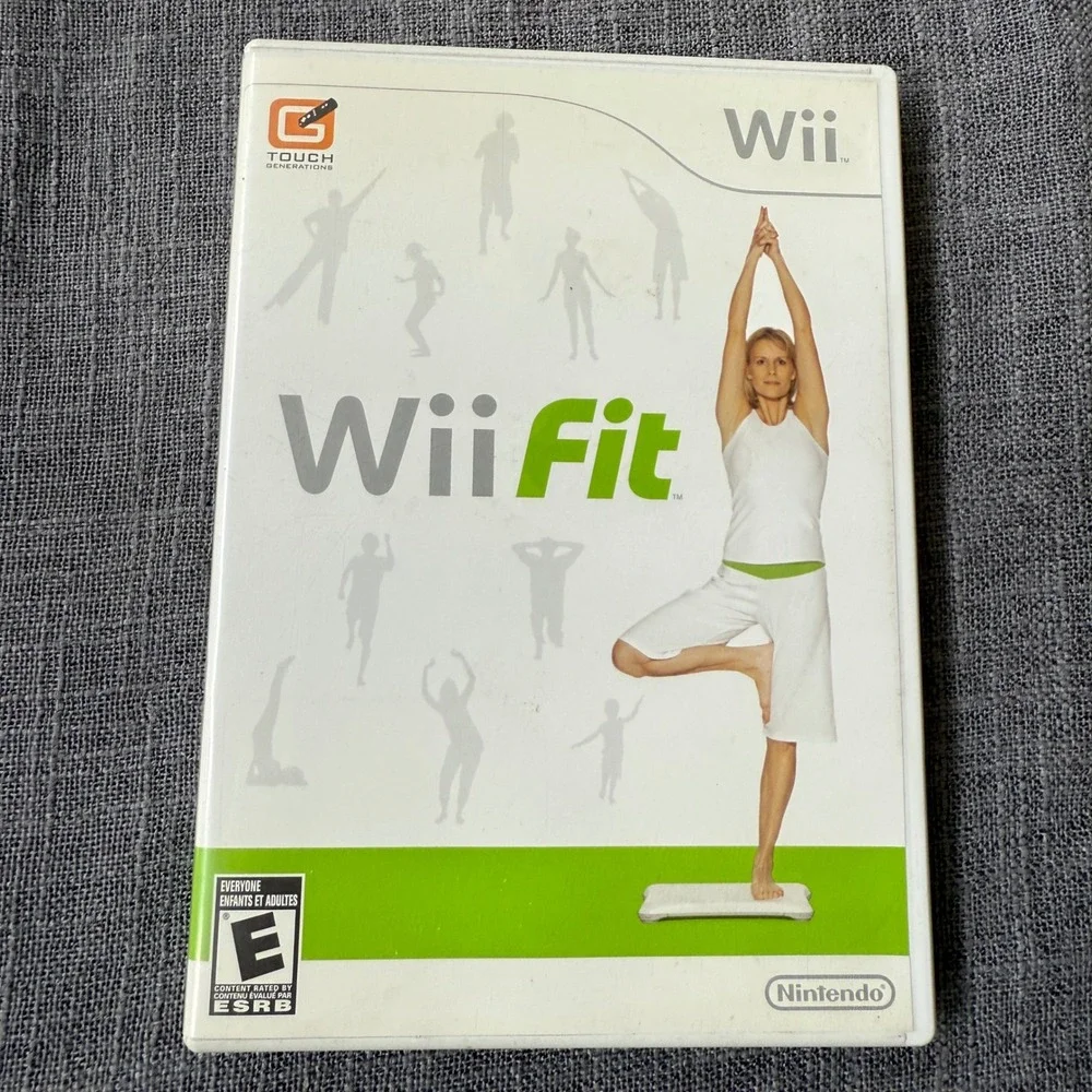 Nintendo Wii Fit Video Game for Wii Balance Board Yoga‎ Fitness Complete l